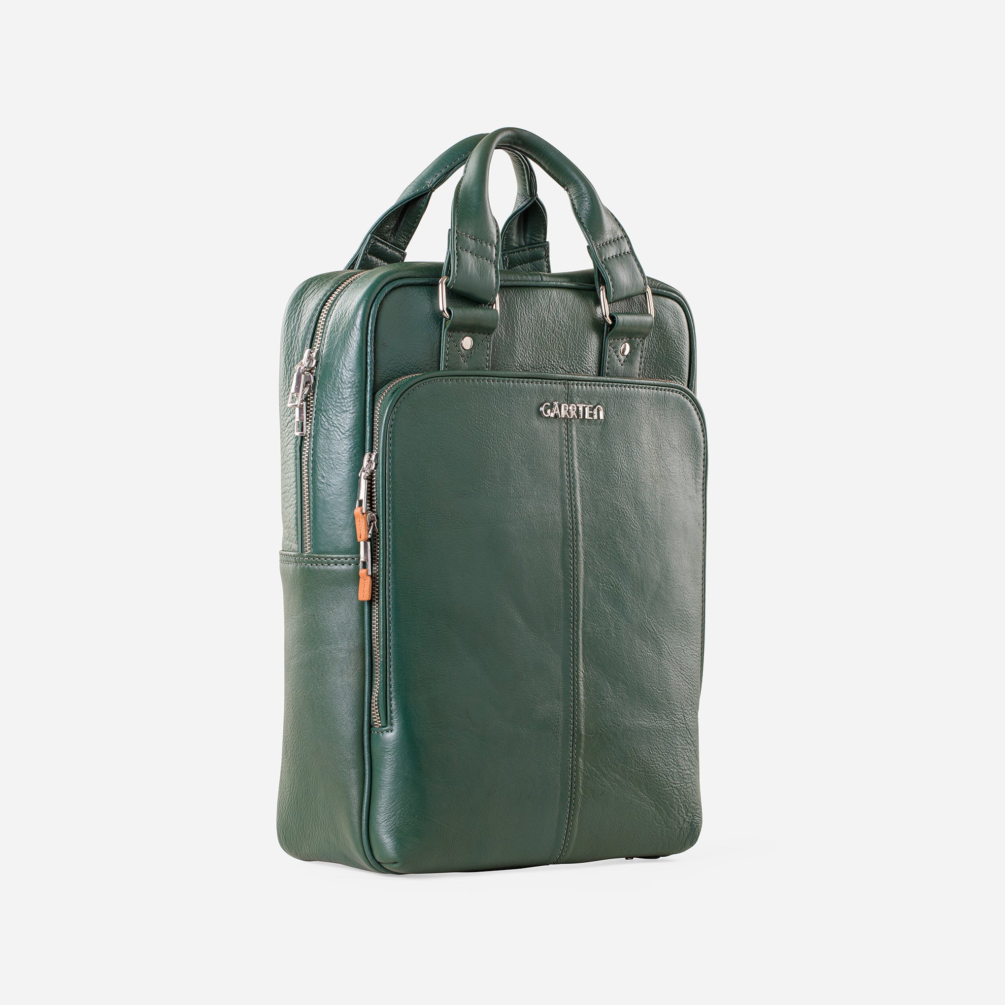 Adventurer Duo - Leather Backpack set in Racing Green & Midnight